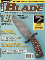 I was really pleased to be put on Blade's cover