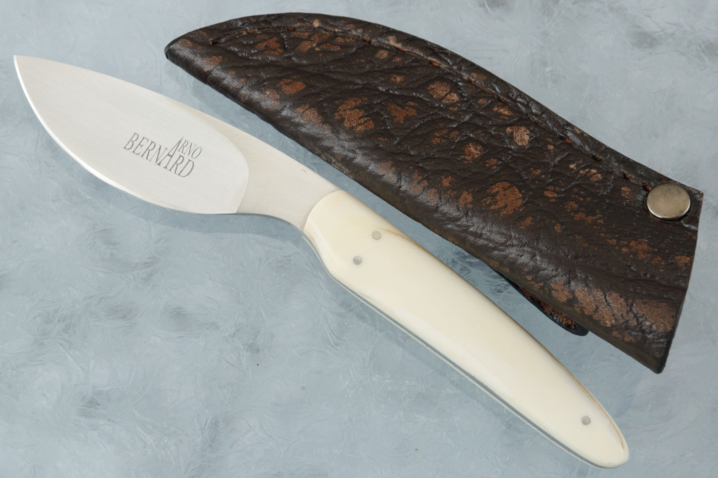 Caping Knife with Warthog Tusk - S35VN