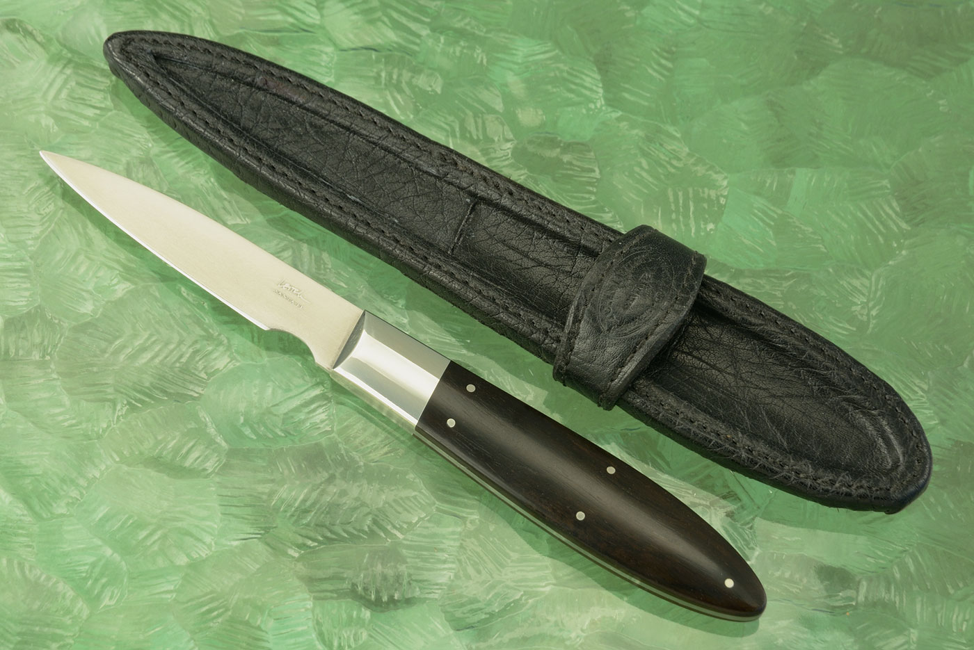 Desk Knife/Paring Knife with African Blackwood