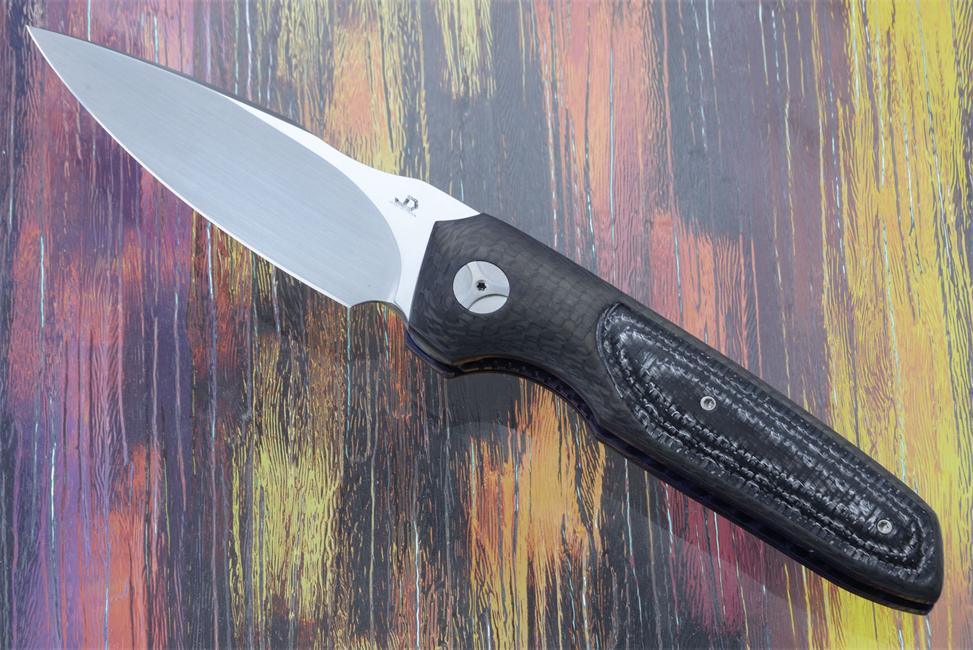 Silver Front Flipper with Carbon Fiber (IKBS) - CPM-154