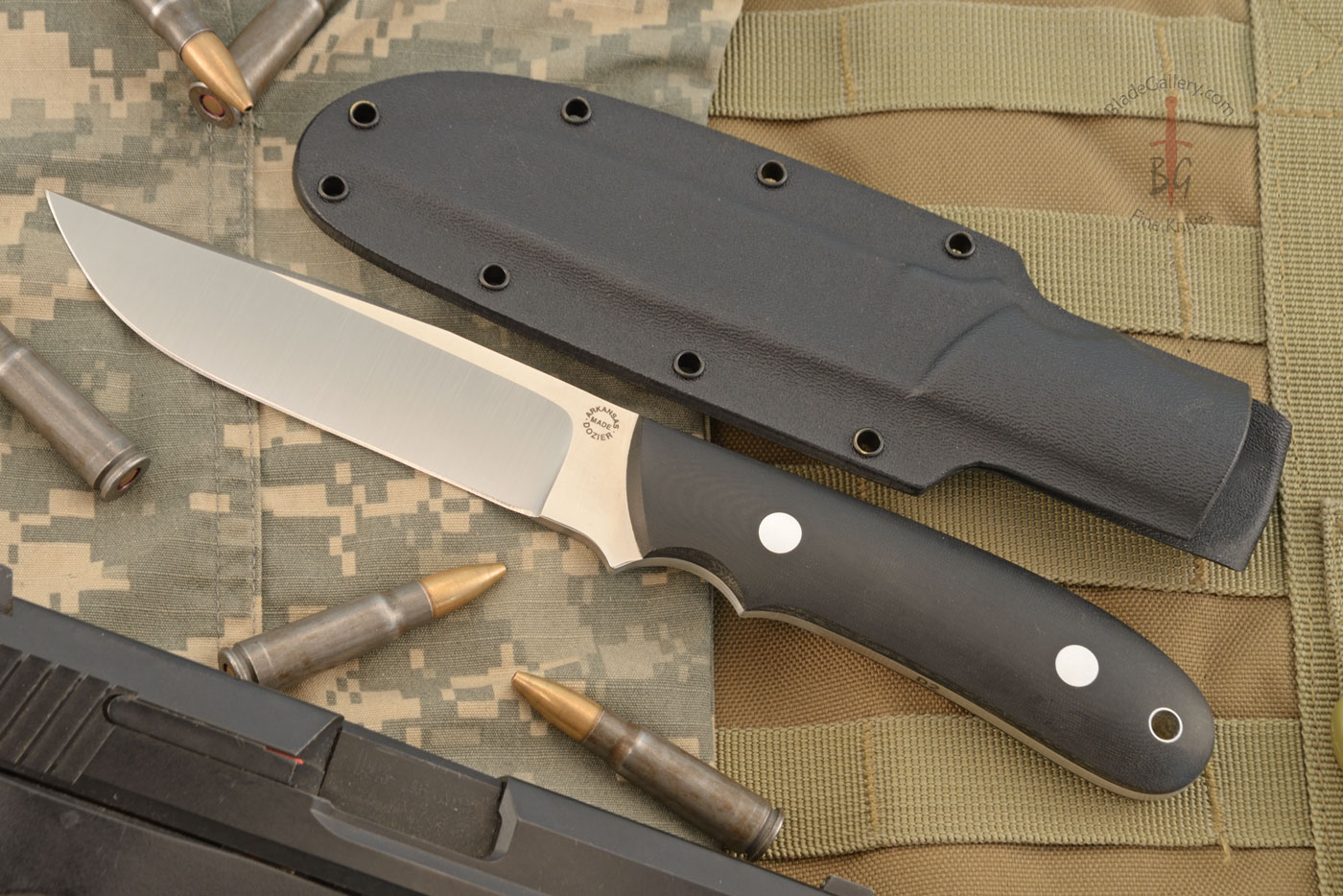 KS-3 Professional Guides Knife with Black Micarta