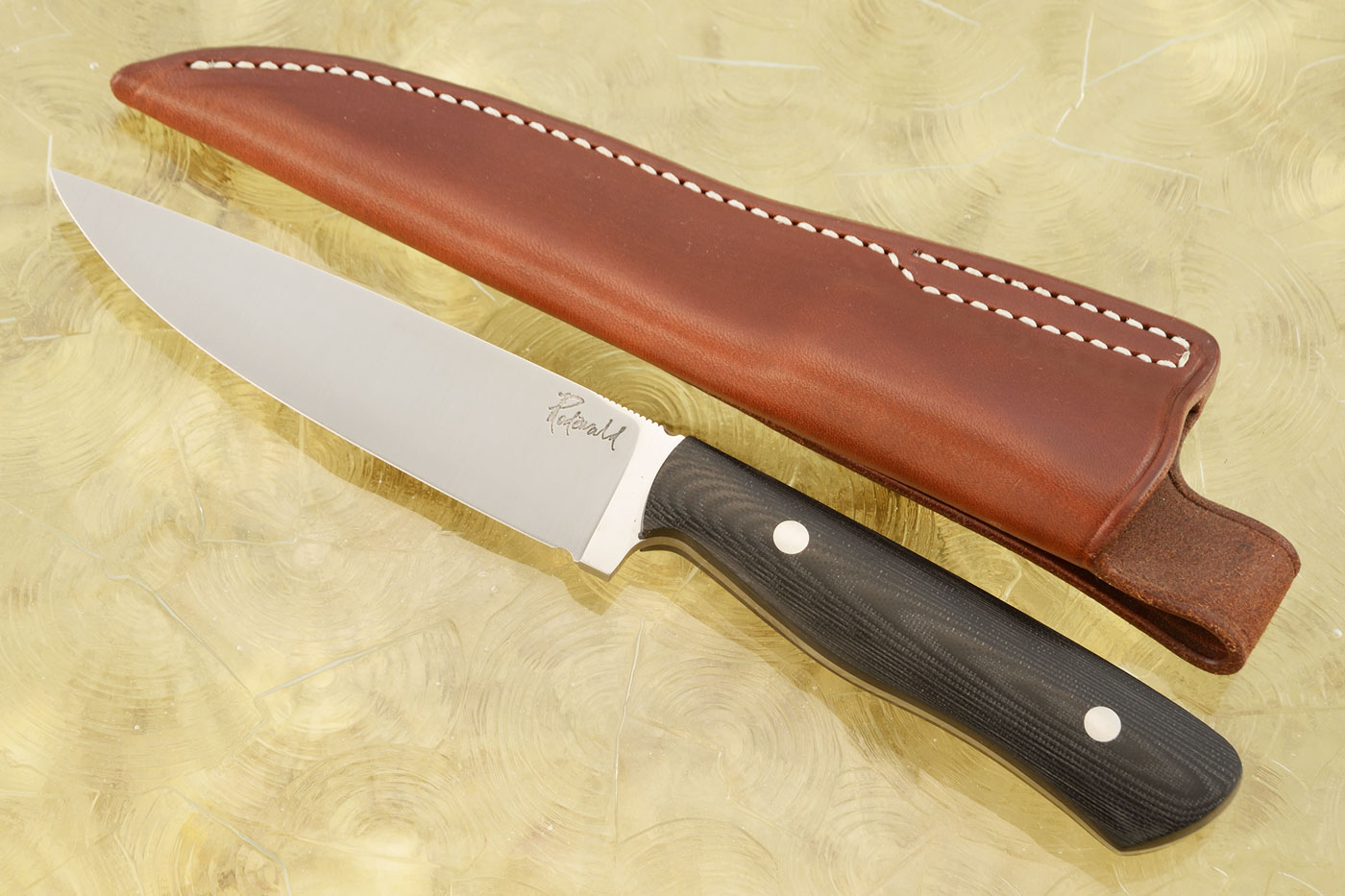 Field Grade Hunter with Black G-10 - 52100 Carbon