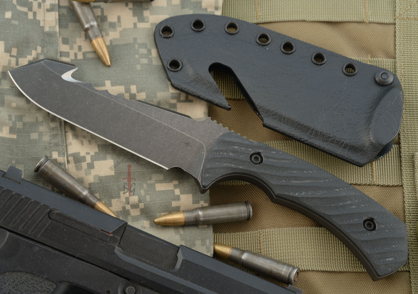 Egress Search and Rescue Knife - Carbon
