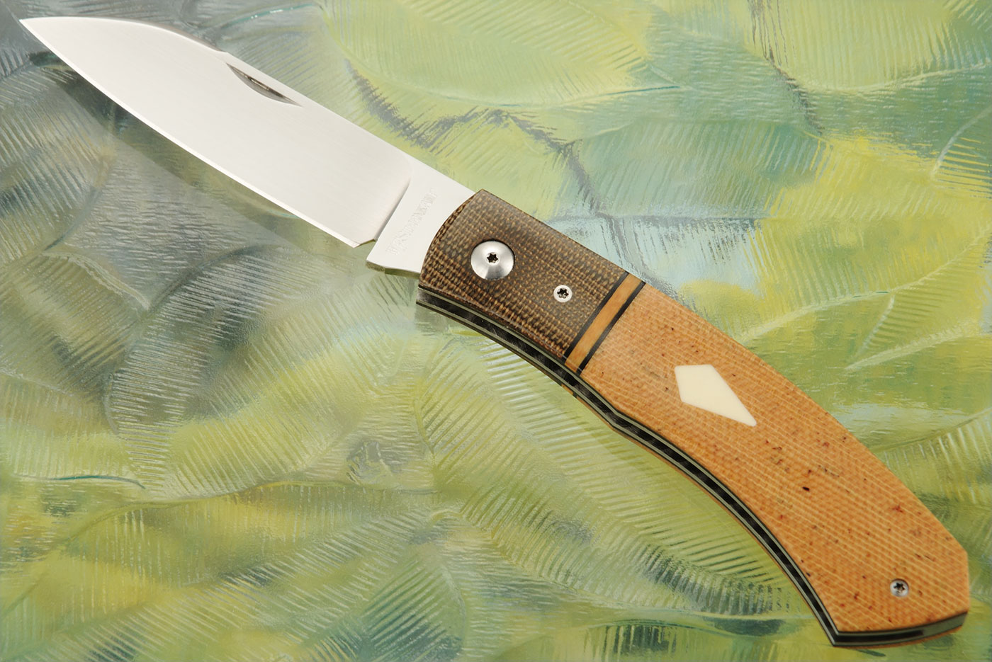 Dino Slipjoint with Canvas Micarta - M390