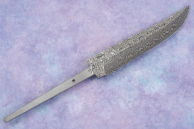 Four Bar Explosion Damascus Blade (6.8 in)