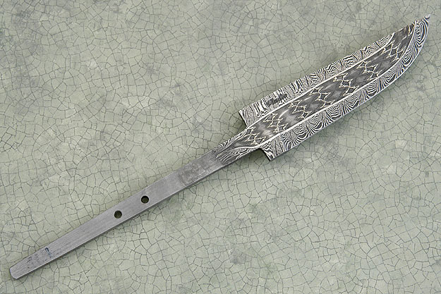 Multi-Star Damascus Blade (4-2/3 inch)