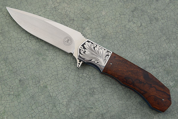 L44 Engraved Flipper with Ironwood (IKBS)
