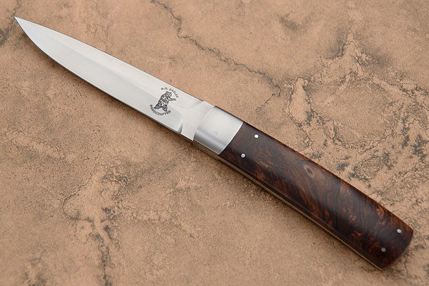 Boot Knife with Desert Ironwood