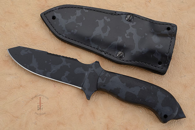 S.A.R. with Micarta Handle and Midnight Camo KG Finish