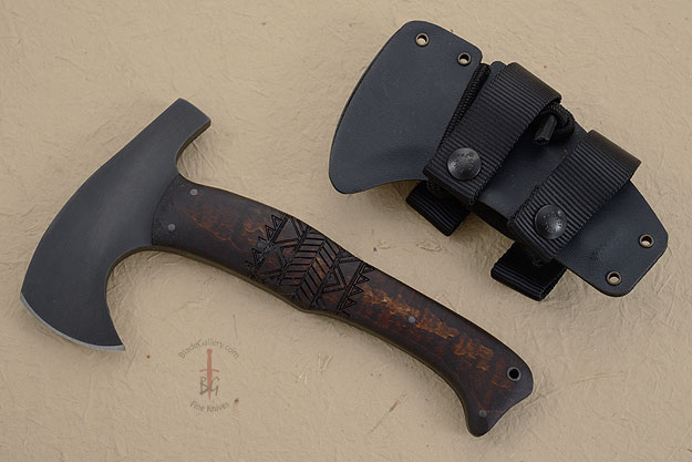 Hunter's Axe with Maple, Tribal Markings