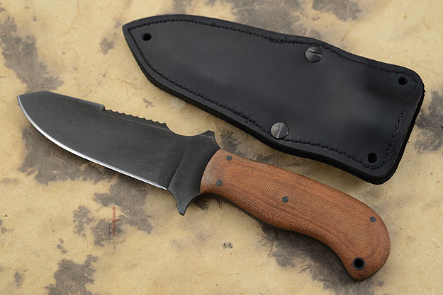 Utility Knife with Tan Micarta