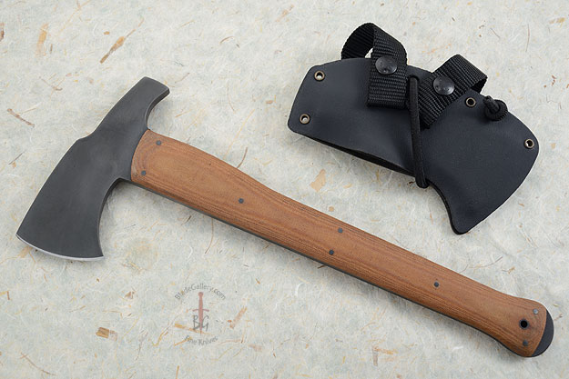 Hammer Combat Axe with Tan Micarta