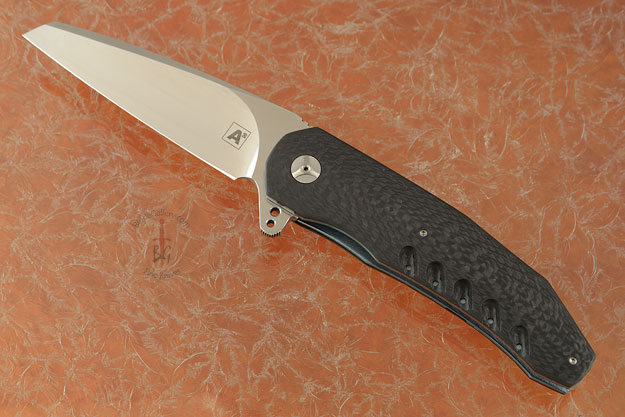 A3 Wharncliffe Flipper with Carbon Fiber (Double Row Ceramic IKBS)
