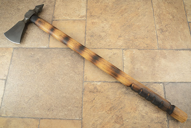 Viking Axe with Torched Hickory