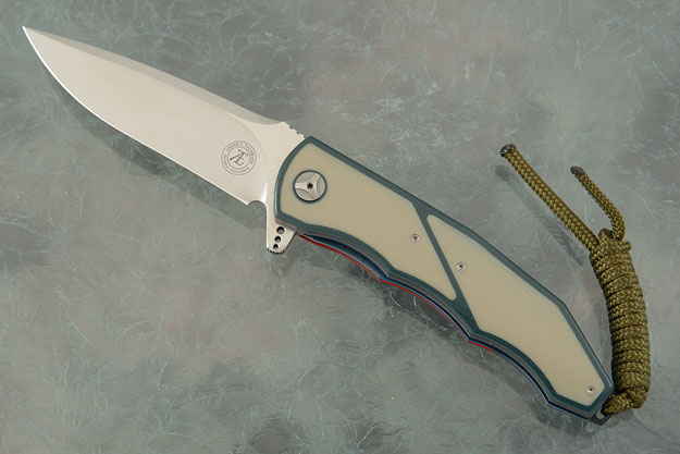 L53 Interframe Flipper with Forest Green and Desert Tan G10 (IKBS)
