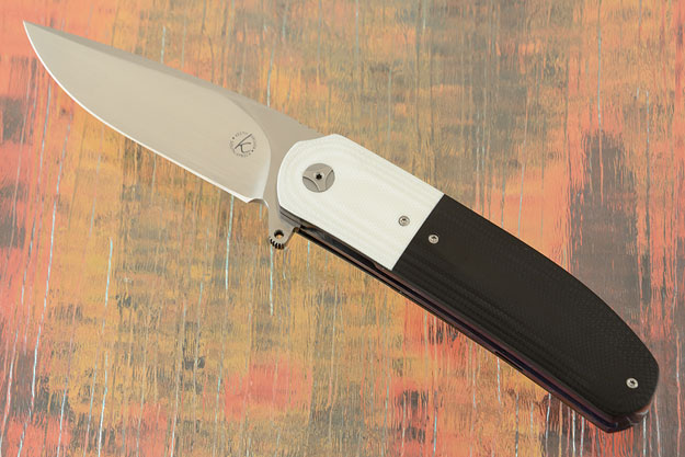 K1 Flipper with Black and White G10 (IKBS)