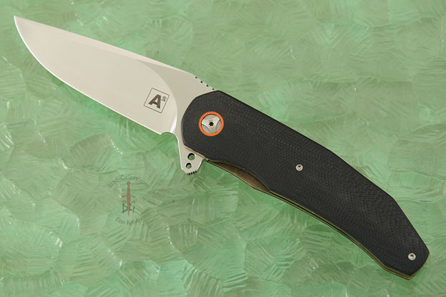 A5 Flipper with Black and Orange G10 (IKBS)