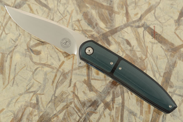 L28 Interframe Flipper with Black and Forest Green G10 (IKBS)