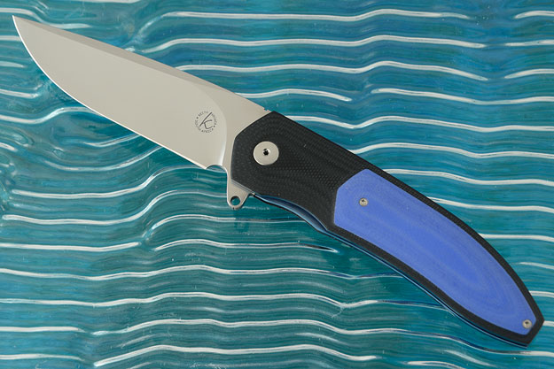 K4 Interframe Flipper with Black and Blue G10 (IKBS)