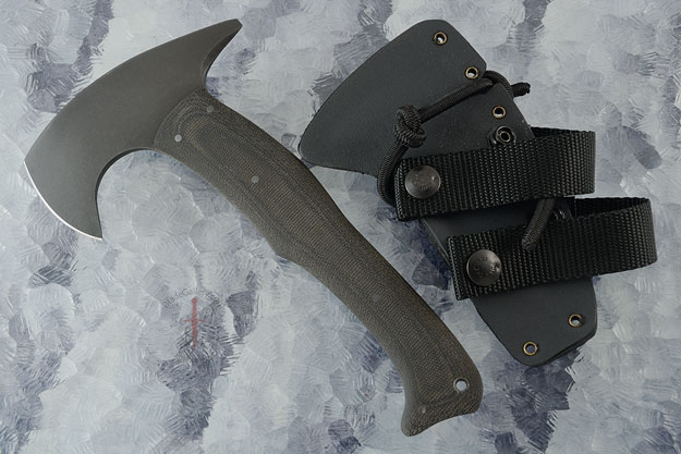 Stealth Axe LT with Black Micarta Handle