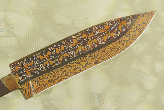Mosaic Damascus Blade